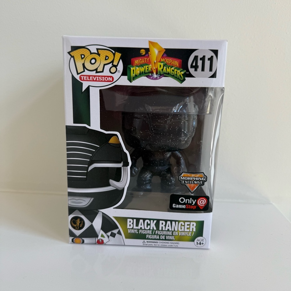 Funko Pop! Television #411 Mighty Morphin Power Rangers - Black Ranger
